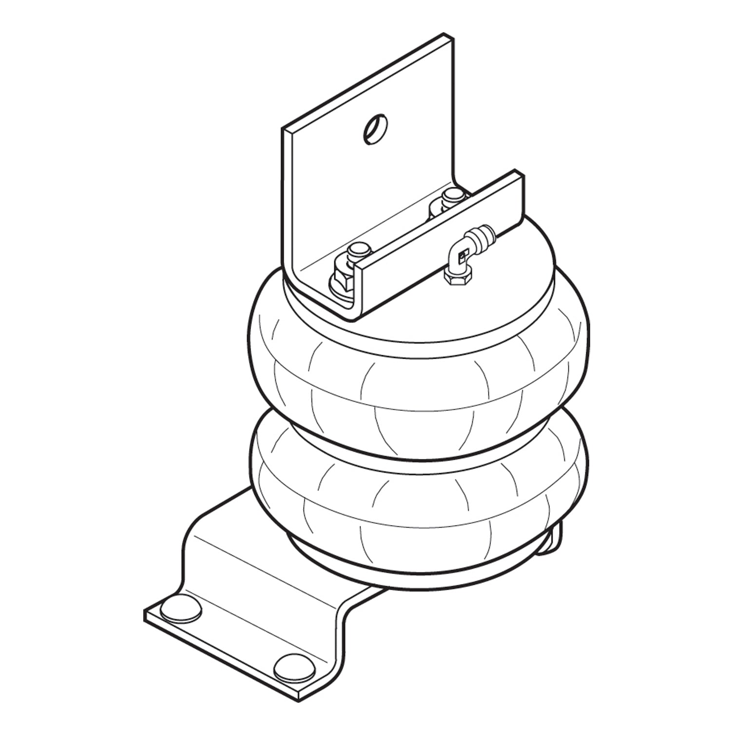 Ride-Rite® Air Helper Spring Kit