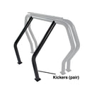 Go Rhino - 9560B - Go Rhino! Bed Bars - Pair of Kickers (Between Wheel Wells)