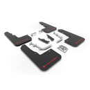 Rally Armor MF65-UR-BLK/RD 2020-2021 Hyundai Venue Black Mud Flap/Red Logo