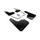 Rally Armor MF50-UR-BLK/DGRY - 2016-2020 Honda Civic Sedan Coupe - Black Mud Flap/Dark Grey Logo