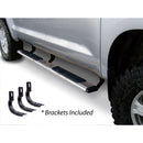 Go Rhino - 685434680PS - 5in OE Xtreme Low Profile SideSteps Kit + 4 Brackets Per Side (Gas Only)