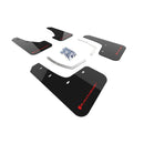 Rally Armor MF49-UR-BLK/RD - 2018-2020 Subaru Ascent - Black Mud Flap/Red Logo