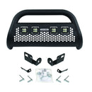 Go Rhino - 55734LT - RC2 LR Bull Bar with 4 Go Rhino Branded 3in Cube Lights & Brackets