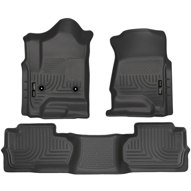 Front & 2nd Seat Floor Liners (Footwell Coverage)