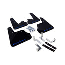 Rally Armor MF22-UR-BLK/BL - 2012-2016 Subaru Impreza Limited Premium Sport - Black Mud Flap/Blue Logo
