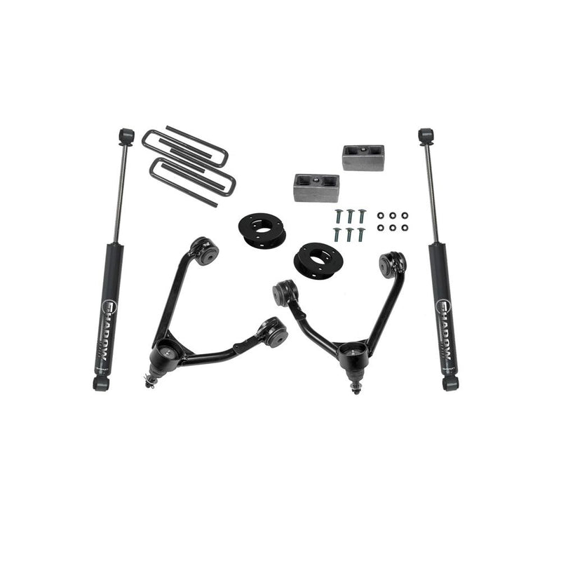 SUPERLIFT LIFT KIT GM 1500 14-15 3.5'' ALUMINUM UPPER ARM 2WD