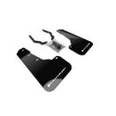 Rally Armor MF46-FTLT-BLK/WH - 2018-2019 Subaru Crosstrek Limited Premium Sport - Black Mud Flap/White Logo