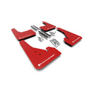 Rally Armor MF67-UR-RD/WH 2019-2020 Toyota Corolla Hatchback Red Mud Flap/White Logo