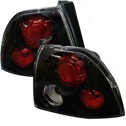 ( Spyder ) - Euro Style Tail Lights - Black