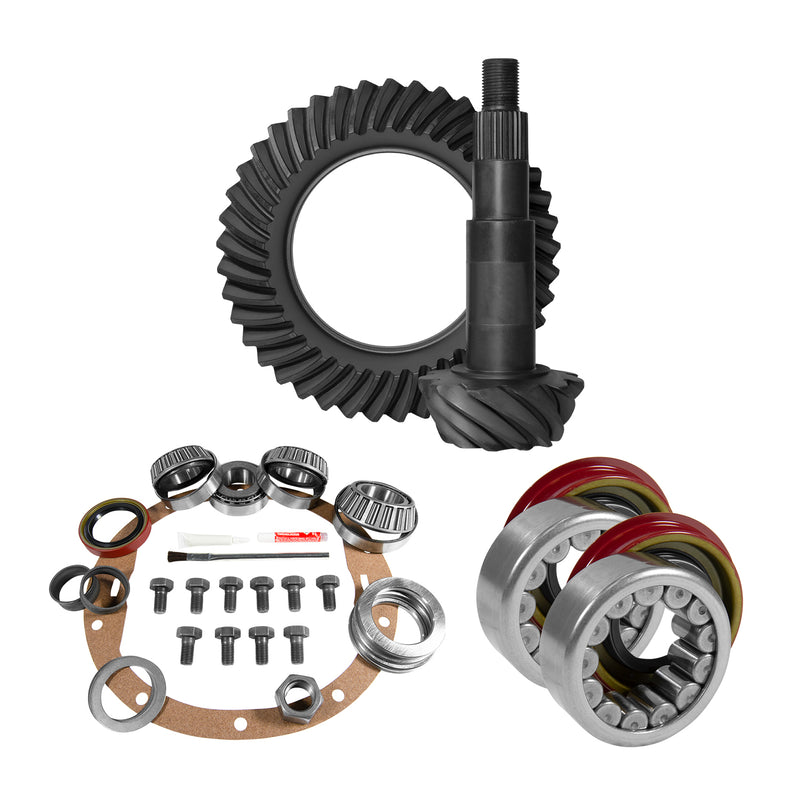 Yukon Gear 8.5" GM 3.42 Rear Ring & Pinion Install Kit Axle Bearings 1.625" Case Journal