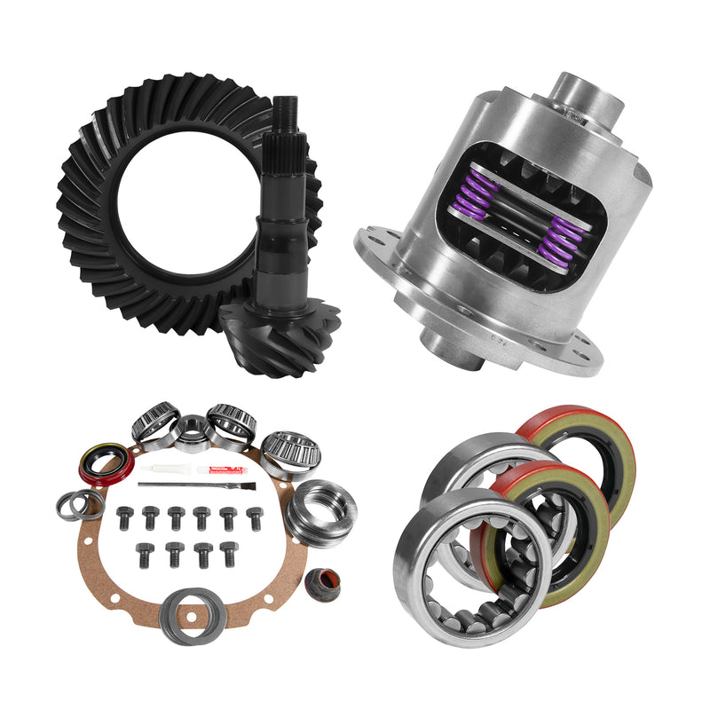 Yukon Gear 8.8" Ford 3.27 Rear Ring & Pinion Install Kit 31spl Posi 2.53" Axle Bearings