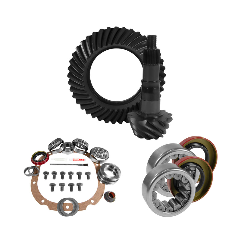 Yukon Gear 8.8" Ford 4.56 Rear Ring & Pinion Install Kit 2.99" OD Axle Bearings & Seals