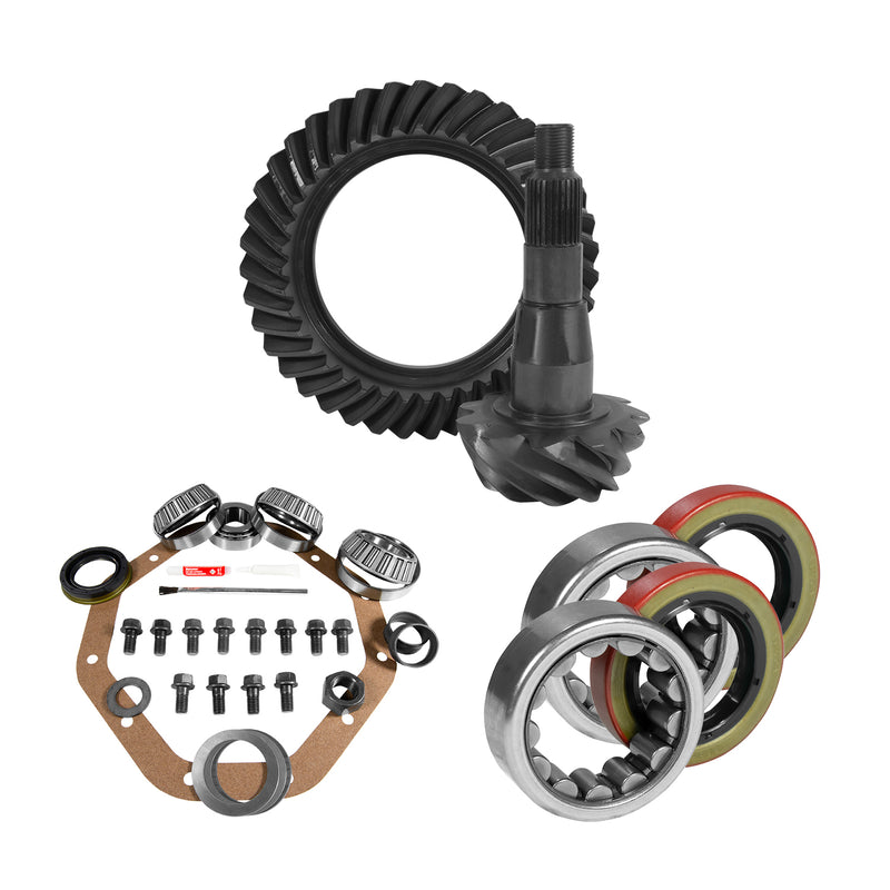 Yukon Gear 9.25" CHY 3.21 Rear Ring & Pinion Install Kit 1.62" ID Axle Bearings & Seal