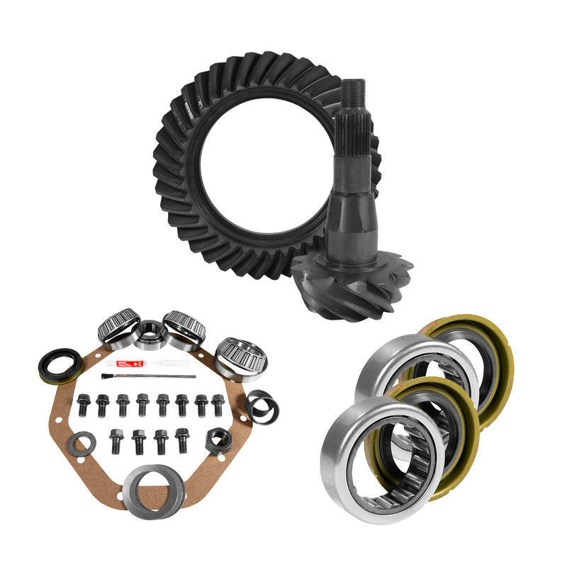 Yukon Gear 9.25" CHY 3.21 Rear Ring & Pinion Install Kit 1.705" Axle Bearings & Seal