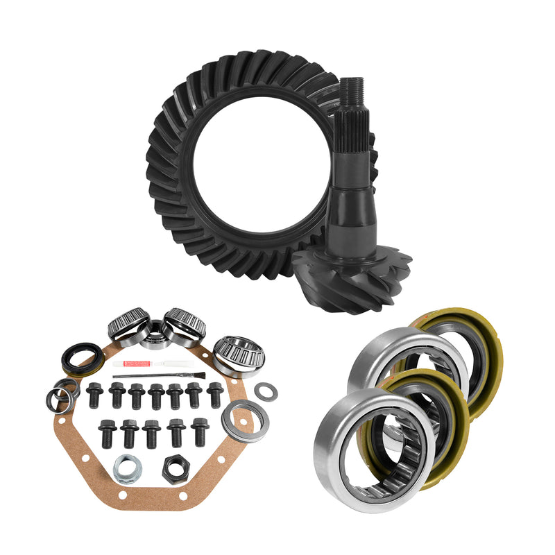 Yukon Gear ZF 9.25" CHY 3.21 Rear Ring & Pinion Install Kit Axle Bearings & Seal