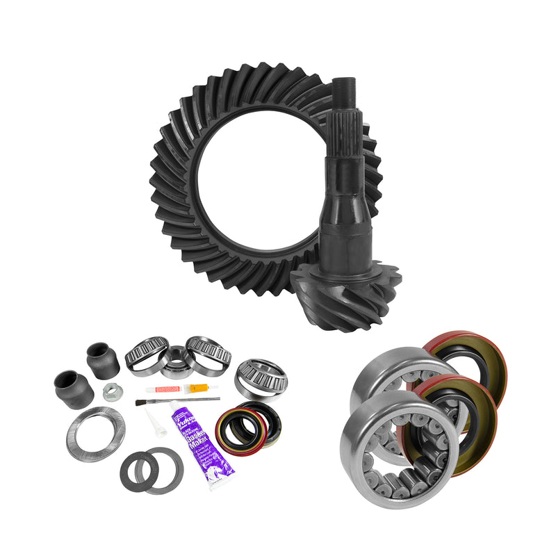 Yukon Gear 9.75" Ford 3.55 Rear Ring & Pinion Install Kit 2.99" OD Axle Bearings & Seals