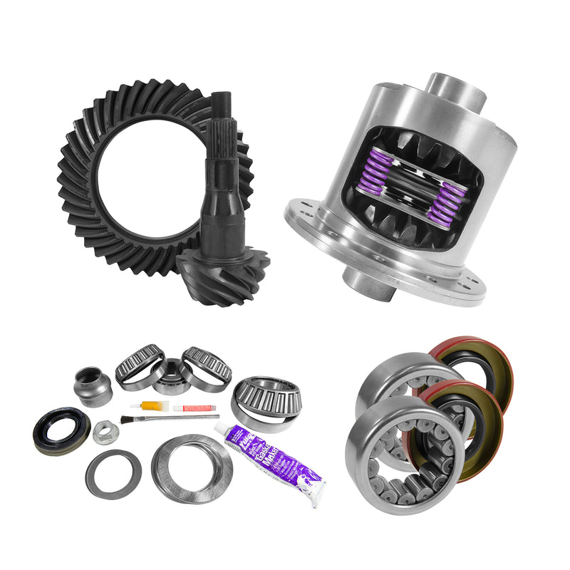 Yukon Gear 9.75" Ford 3.55 Rear Ring & Pinion Install Kit 34spl Posi Axle Bearings