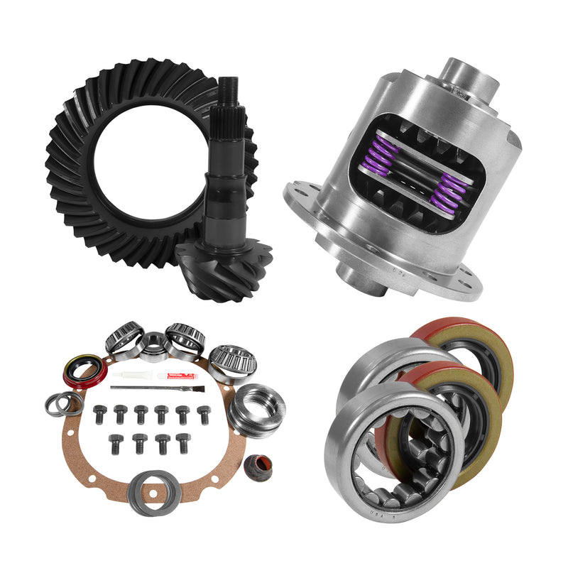 Yukon Gear 8.8" Ford 3.27 Rear Ring & Pinion Install Kit 2.25" OD Axle Bearings & Seals