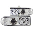 ANZO USA Projector Headlight Set w/Halo