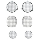 Stone Guard Set Stainless Steel; 72-86 Jeep CJ Models