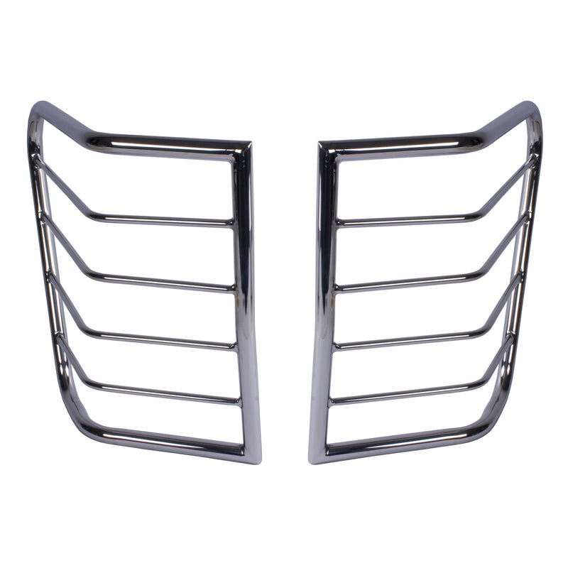 Tail Light Euro Guards; 05-10 Jeep Grand Cherokee WK