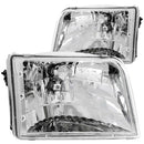 ANZO USA Crystal Headlight Set