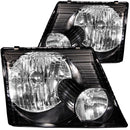 ANZO USA Crystal Headlight Set