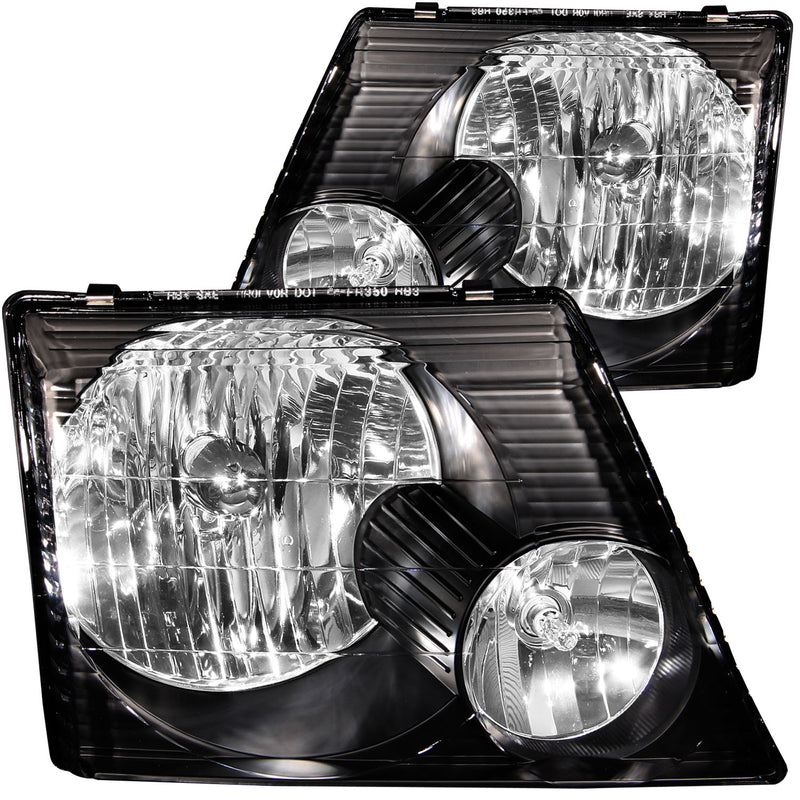 ANZO USA Crystal Headlight Set