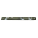 Front Bumper Overlay Stainless Steel; 76-86 Jeep CJ Models