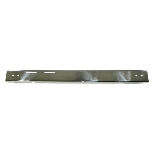 Front Bumper Overlay Stainless Steel; 87-95 Jeep Wrangler YJ