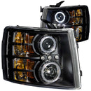 ANZO USA Projector Headlight Set w/Halo