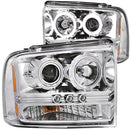 ANZO USA Projector Headlight Set w/Halo