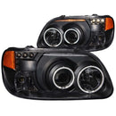 ANZO USA Projector Headlight Set w/Halo
