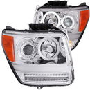 ANZO USA Projector Headlight Set w/Halo