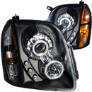 ANZO USA Projector Headlight Set w/Halo