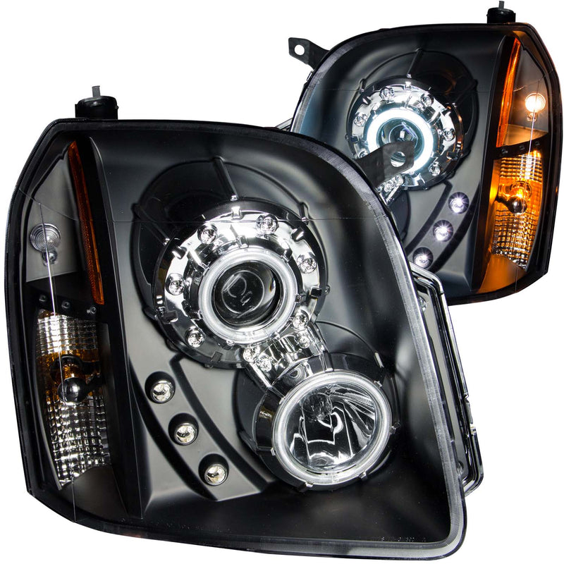 ANZO USA Projector Headlight Set w/Halo