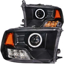 ANZO USA Projector Headlight Set w/Halo