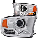 ANZO USA Projector Headlight Set w/Halo