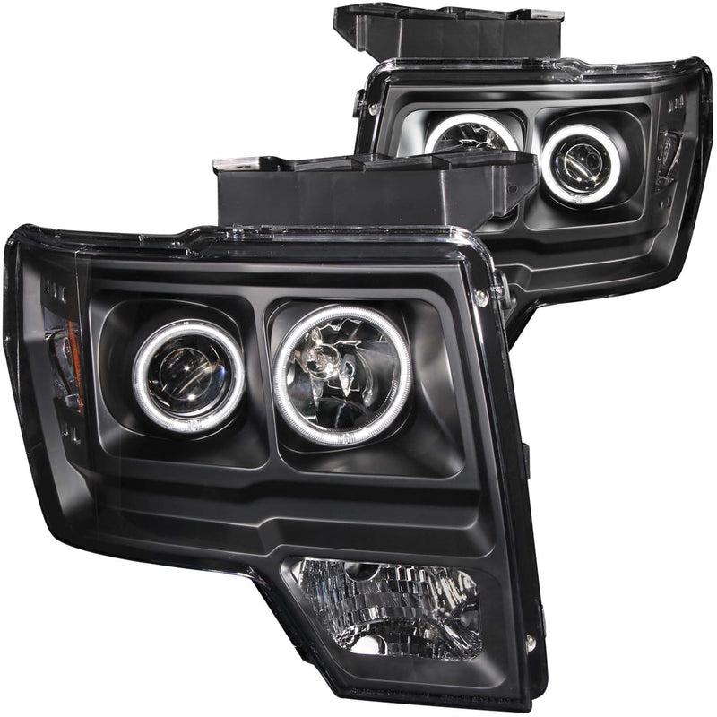 ANZO USA Projector Headlight Set w/Halo