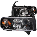 ANZO USA Crystal Headlight Set