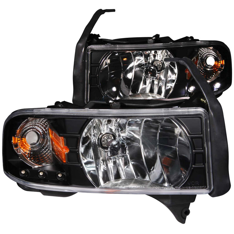 ANZO USA Crystal Headlight Set