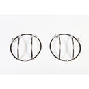 Headlight Euro Guard Kit Stainless Steel; 97-06 Jeep Wrangler TJ