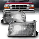 ANZO USA Crystal Headlight Set