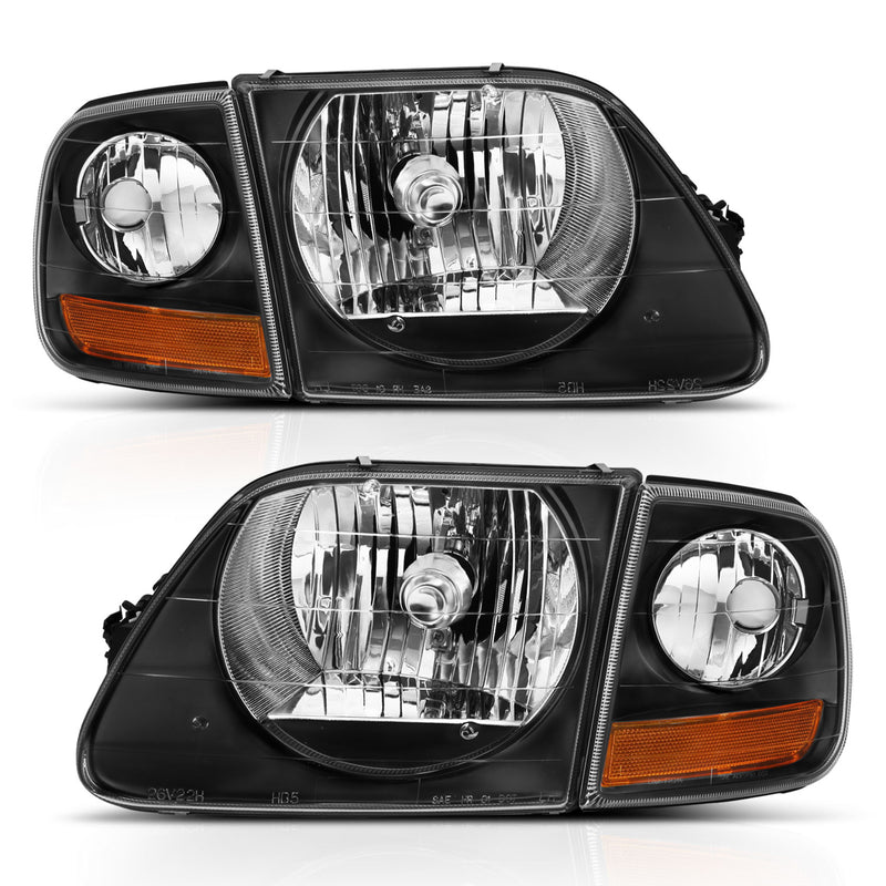 ANZO USA Crystal Headlight Set