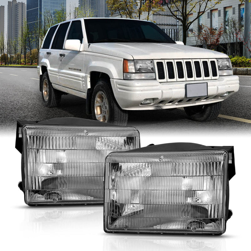 ANZO USA Crystal Headlights