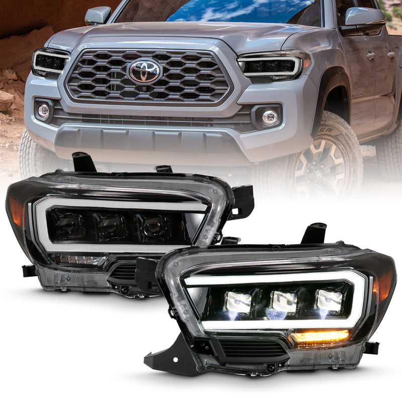 ANZO USA LED Projector Headlight Set