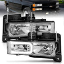ANZO USA Crystal Headlight Set