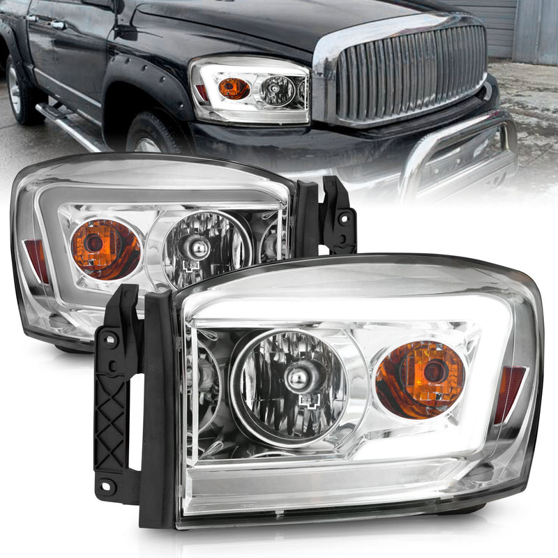 ANZO USA Crystal Headlight Set