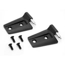 Door Hinge Set Black Right; 07-16 Jeep Wrangler JK