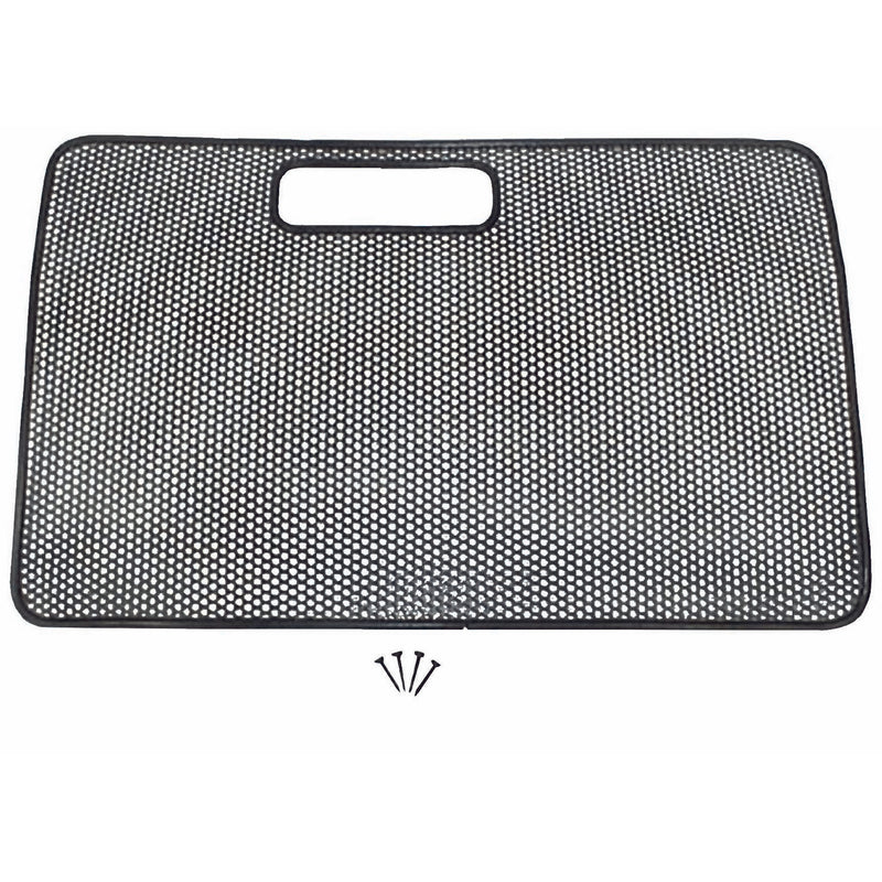 Radiator Bug Shield Black; 97-06 Jeep Wrangler TJ